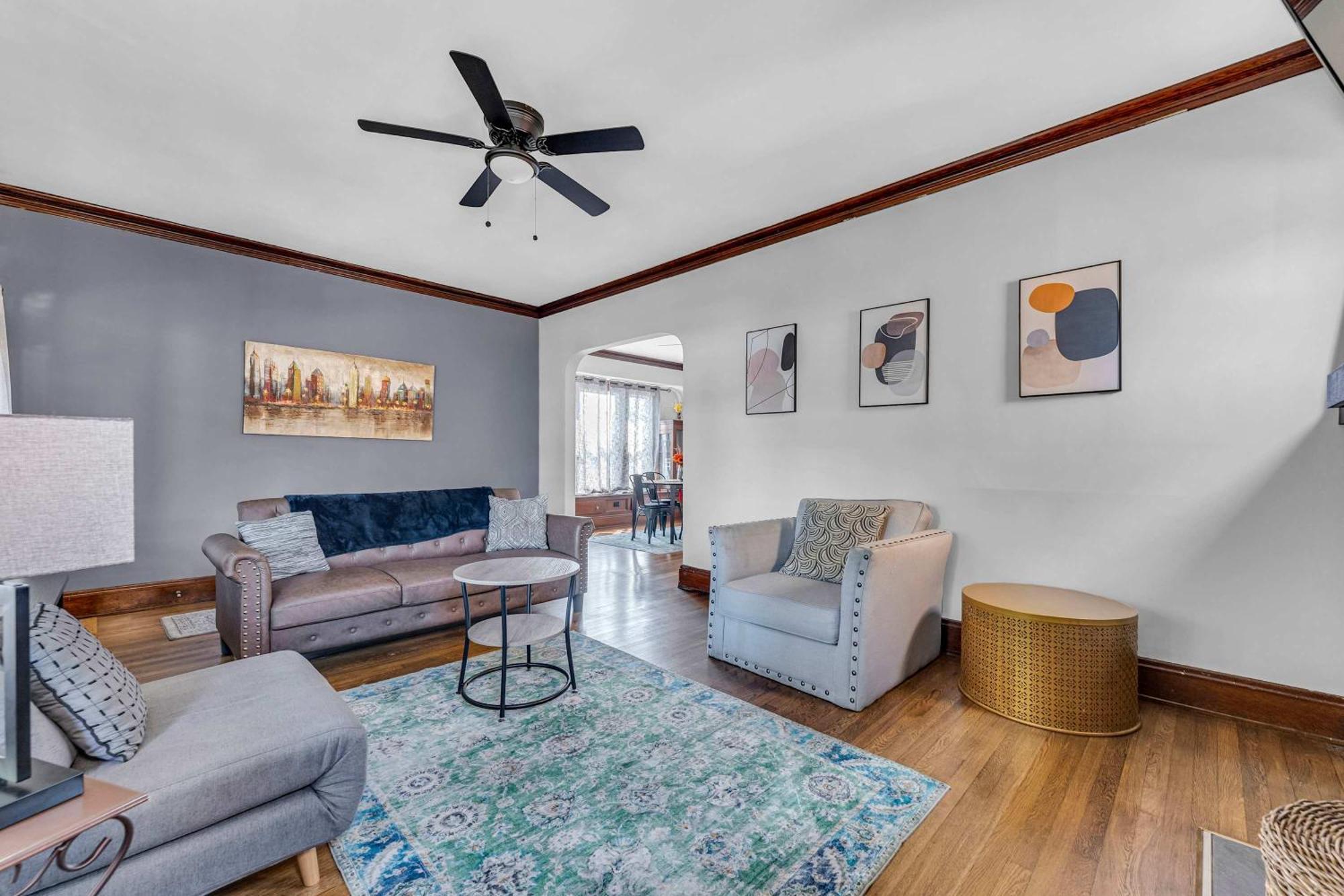 Beautifully Remodeled Duplex Apt In West Blvd 클리블랜드 외부 사진